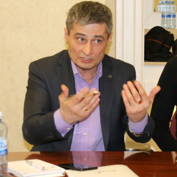 Nurali Amanzholov, President of the Kazakhstan Union of People Living with HIV and leader of the NGO Consortium of Kazakhstan, a regional PARTNERSHIP program member
